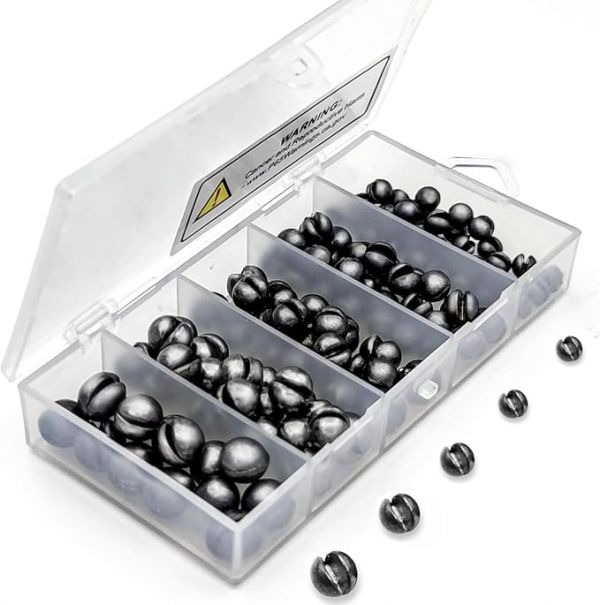 SANWEAL120PCS Fishing Weights Sinkers