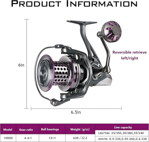 THKFISH Saltwater Spinning Reel