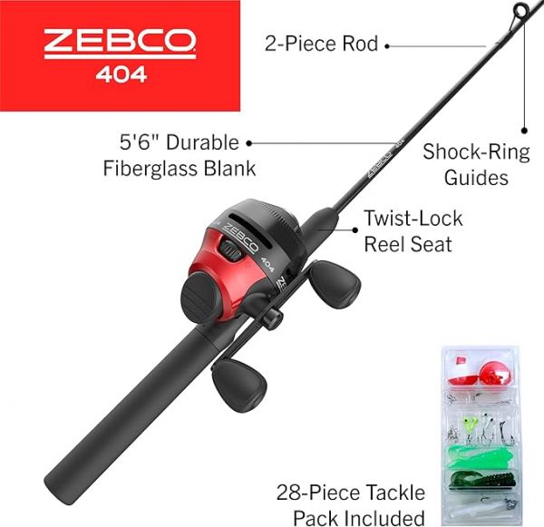 Zebco 404 Spincast Reel